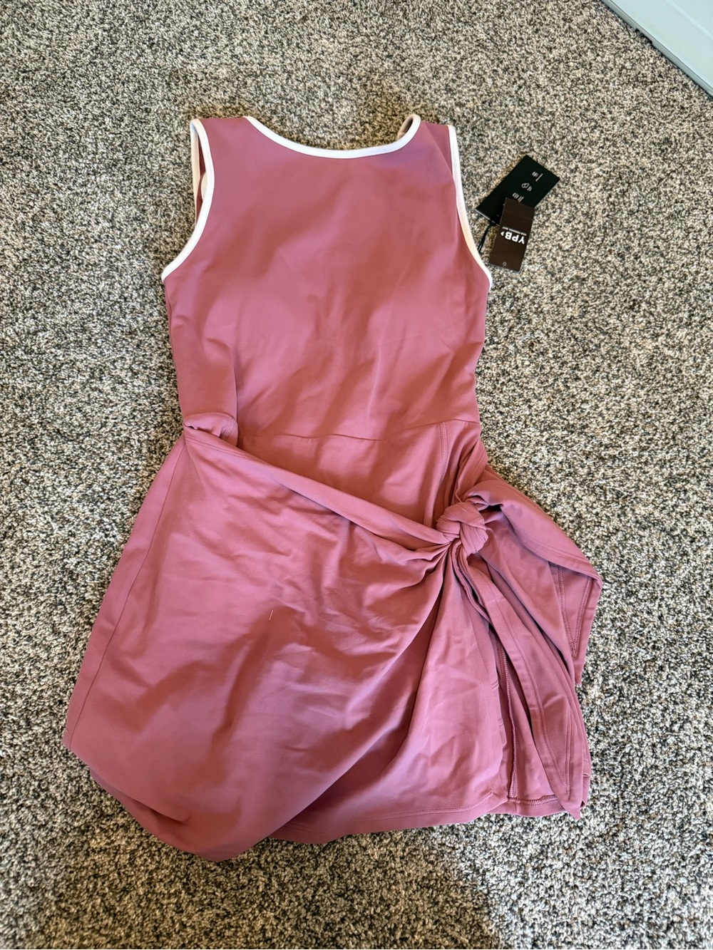 Abercrombie Rose Pink Wrap Tie Romper | NWT